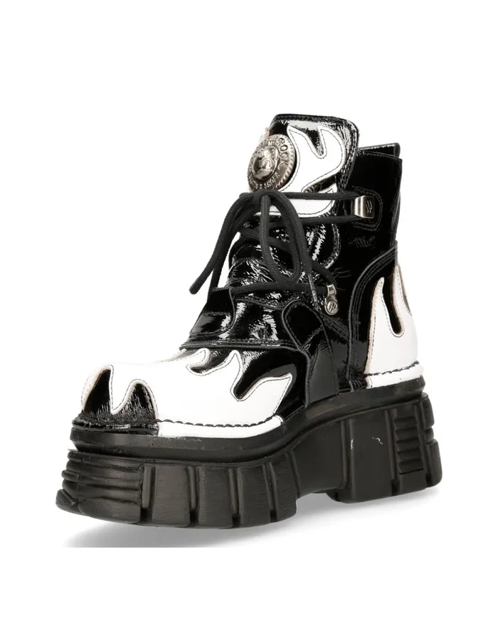 WomenMen Metallic M288C10 New Rock Boots WomenMen Metallic M288C10 New Rock Boots