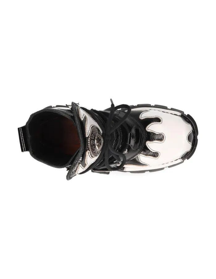 WomenMen Metallic M288C10 New Rock Boots WomenMen Metallic M288C10 New Rock Boots