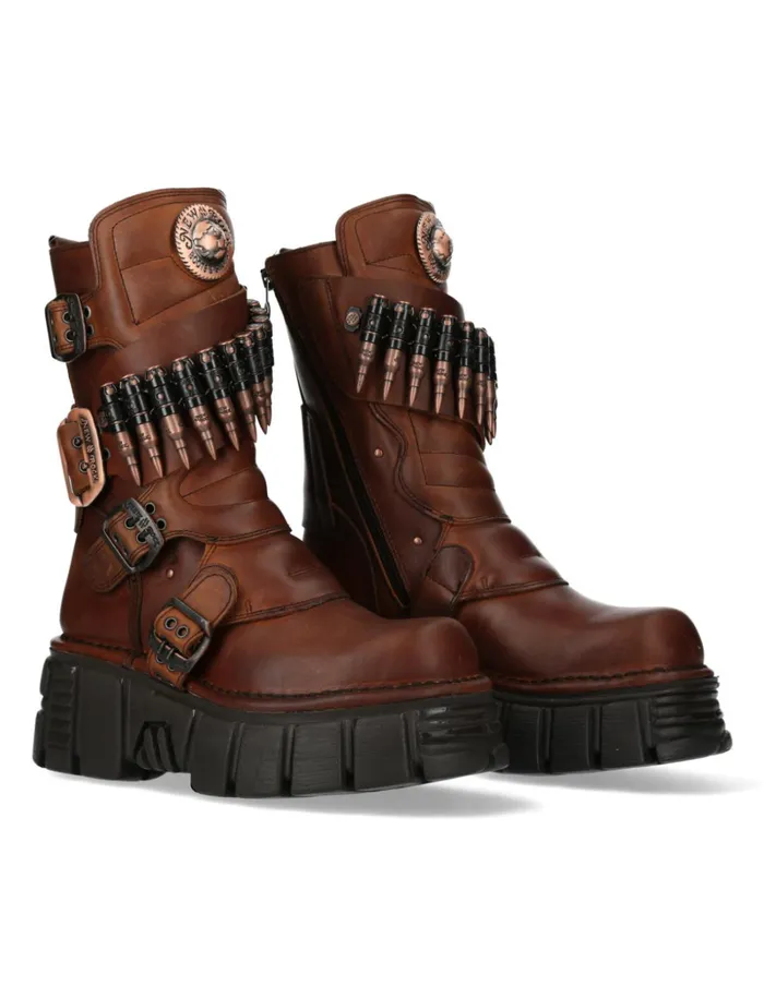WomenMen Metallic M300C3 New Rock Boots