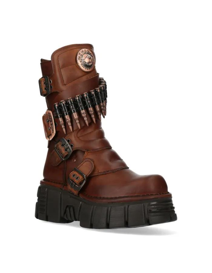 WomenMen Metallic M300C3 New Rock Boots WomenMen Metallic M300C3 New Rock Boots