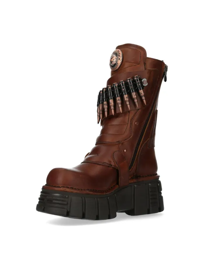 WomenMen Metallic M300C3 New Rock Boots WomenMen Metallic M300C3 New Rock Boots