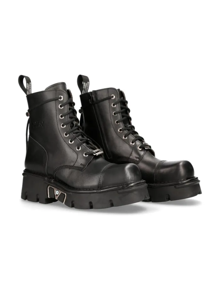 WomenMen Metallic MMili083cctC2 New Rock Boots