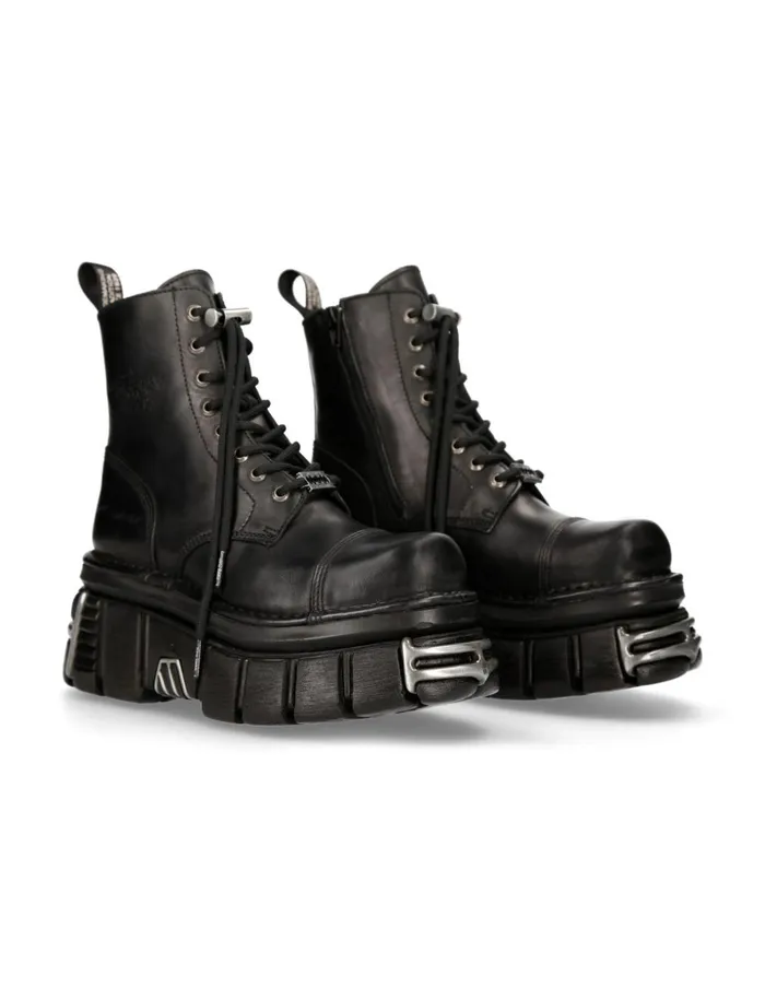 WomenMen Metallic MNewmili083cC7 New Rock Boots
