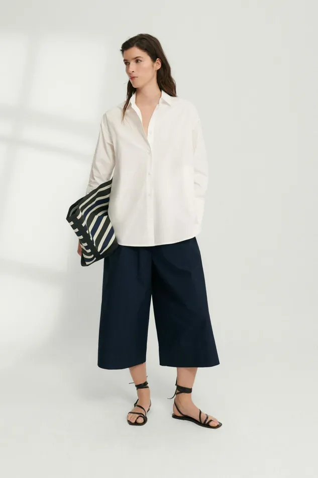 WomenMen Olaya Shirt White Ecoalf Onepointzero