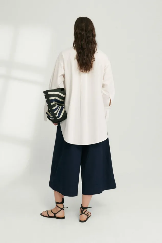 WomenMen Olaya Shirt White Ecoalf Onepointzero