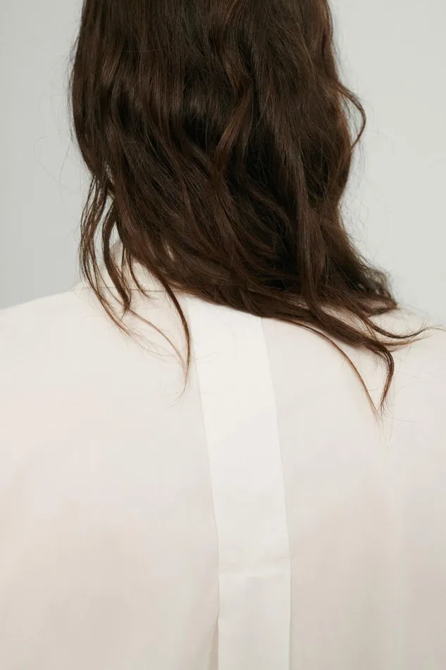 WomenMen Olaya Shirt White Ecoalf Onepointzero
