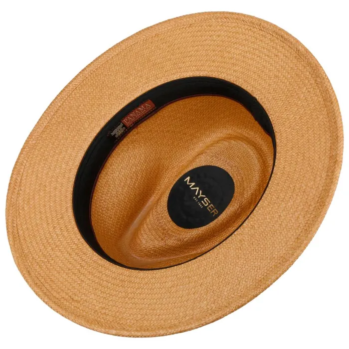 WomenMen Straw Hats Mayser Gero Panama Hat Camel WomenMen Straw Hats Mayser Gero Panama Hat Camel