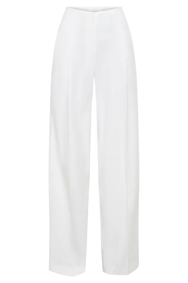 Women Meshki Bottoms Adina Linen Pant 8211 White