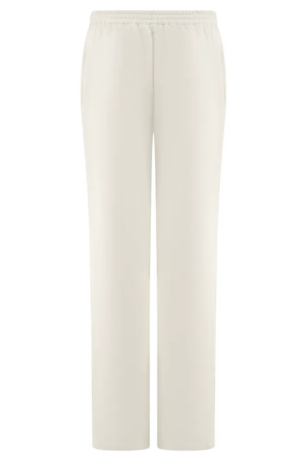 Women Meshki Bottoms Blake Straight Leg Joggers 8211 Stone