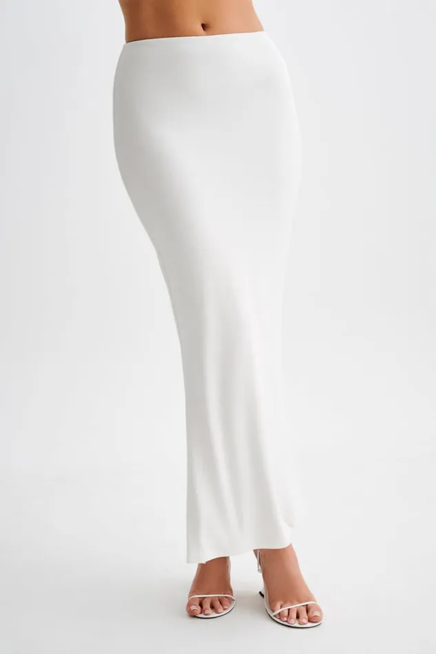 Women Meshki Bottoms Jonah Modal Maxi Skirt 8211 Ivory