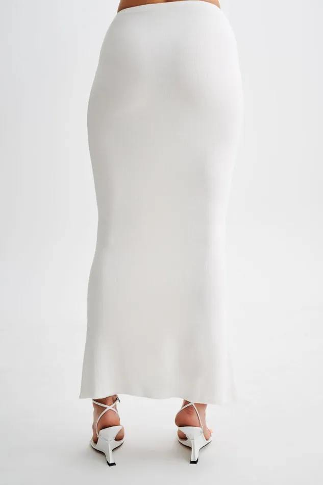 Women Meshki Bottoms Jonah Modal Maxi Skirt 8211 Ivory