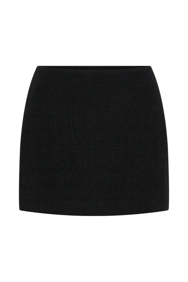 Women Meshki Bottoms Parisa Boucle Skirt 8211 Black