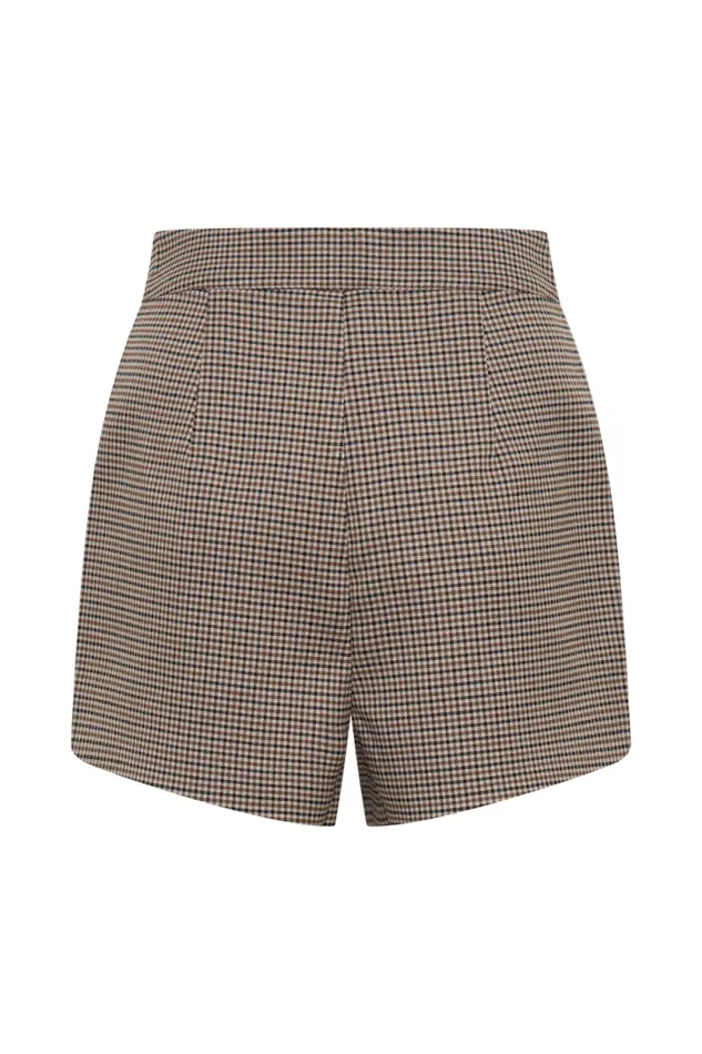 Women Meshki Bottoms Radley Tailored Short 8211 Tan Check