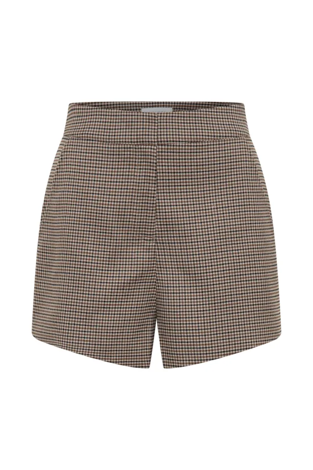 Women Meshki Bottoms Radley Tailored Short 8211 Tan Check