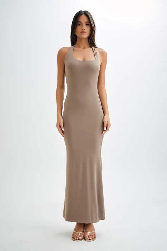Women Meshki Dresses Marianne Asymmetrical Slinky Maxi Dress 8211 Coco