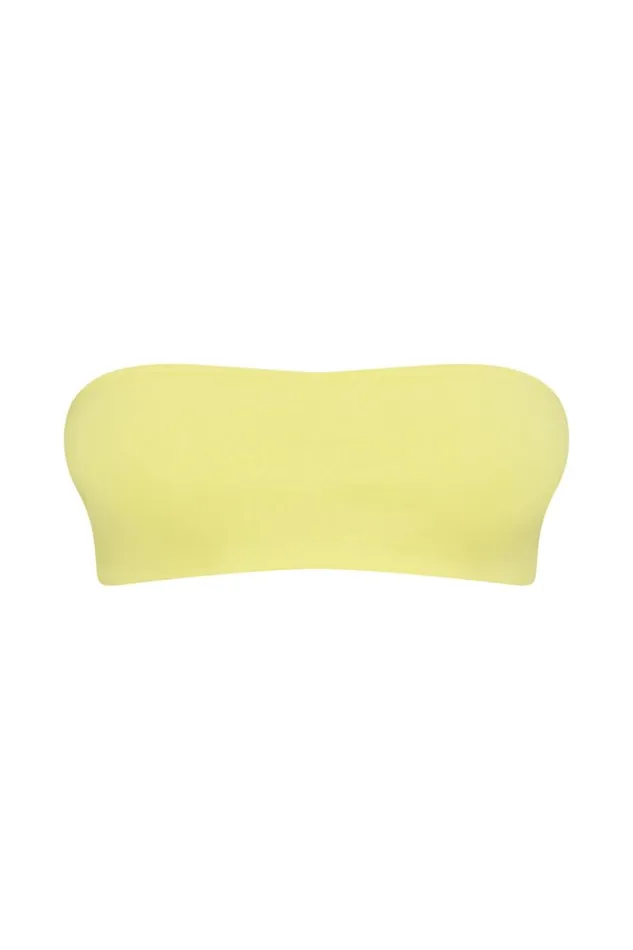 Women Meshki Tops Mackenzie Bandeau 8211 Yellow