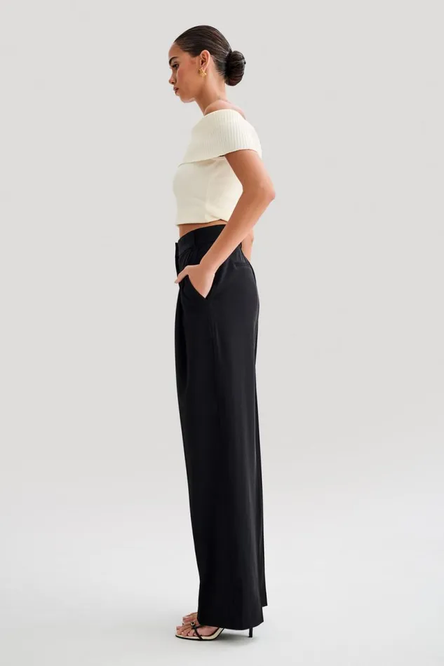 Women Meshki Tops Susanna Off Shoulder Knit Top 8211 Ivory