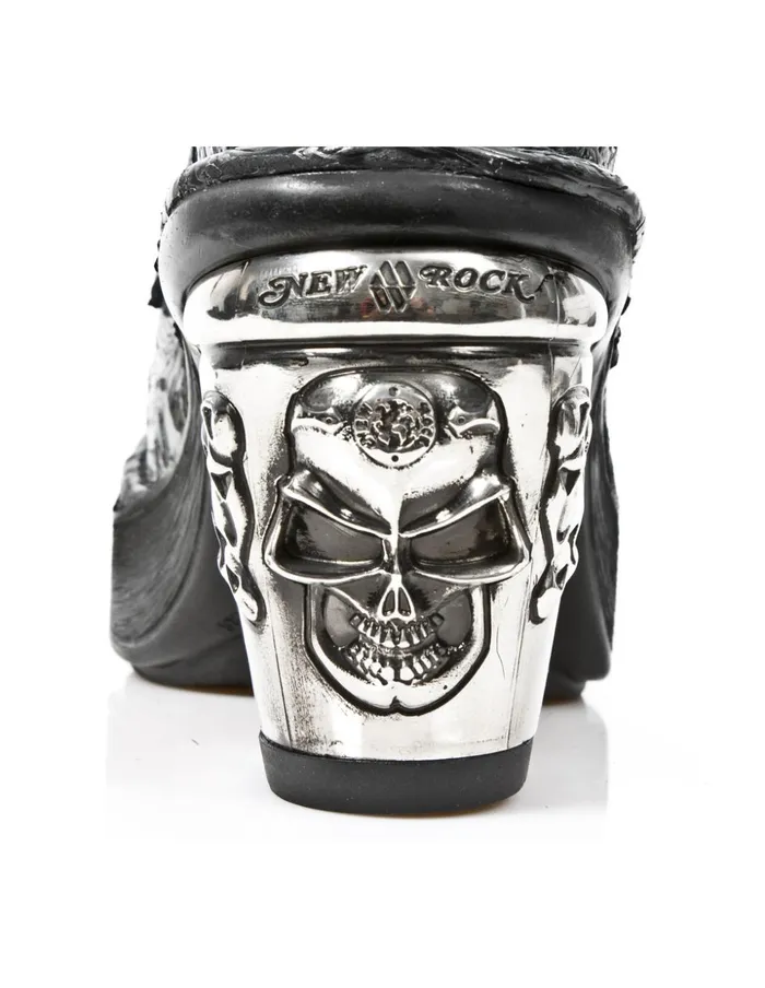 Women Metallic M8358S1 New Rock Boots