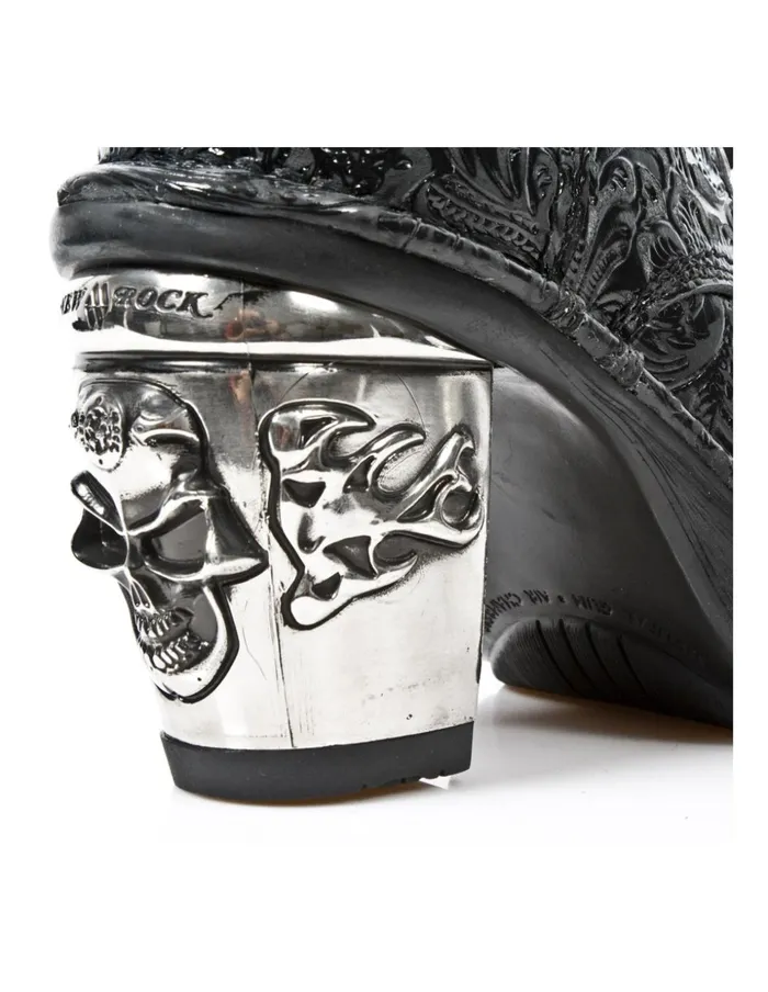 Women Metallic M8358S1 New Rock Boots