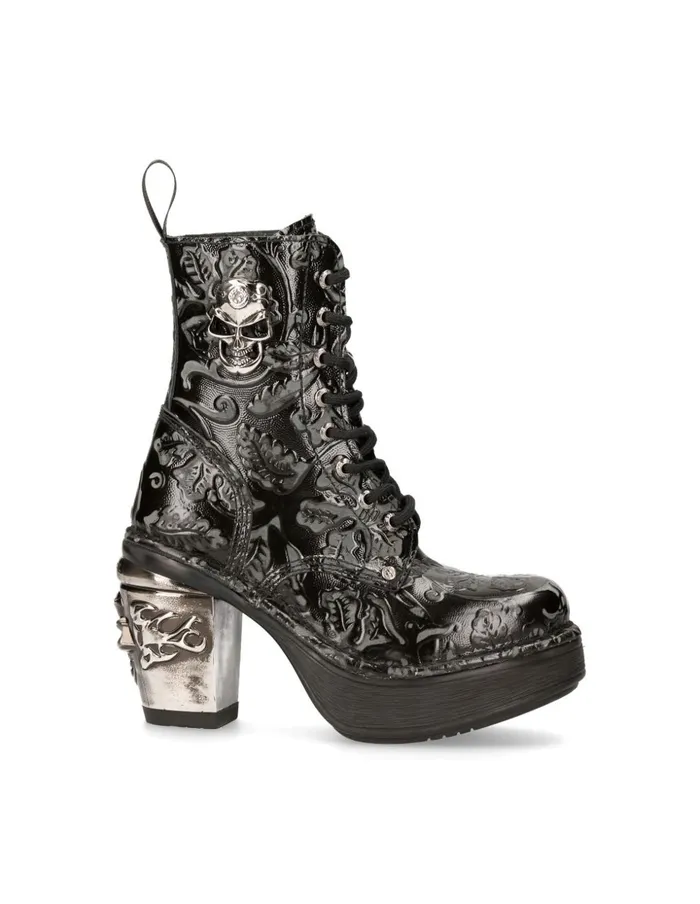 Women Metallic M8358S1 New Rock Boots