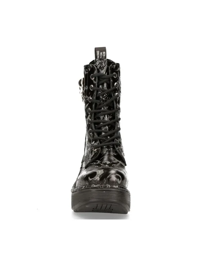 Women Metallic M8358S1 New Rock Boots