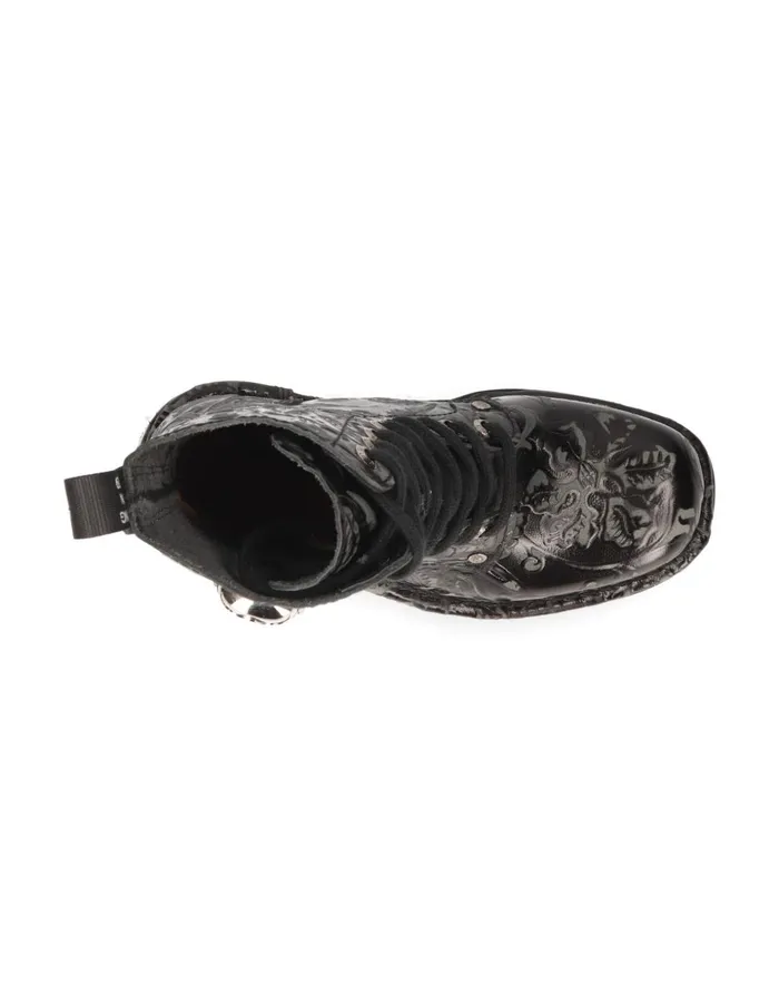 Women Metallic M8358S1 New Rock Boots