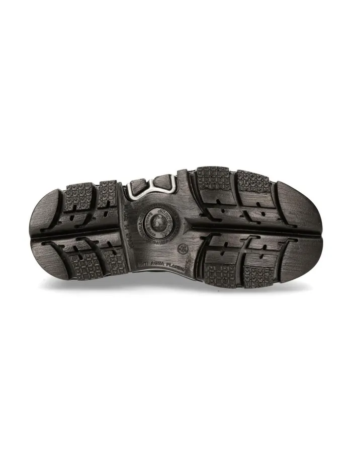 Women Metallic MNewmili03C3 New Rock Military Women Metallic MNewmili03C3 New Rock Military