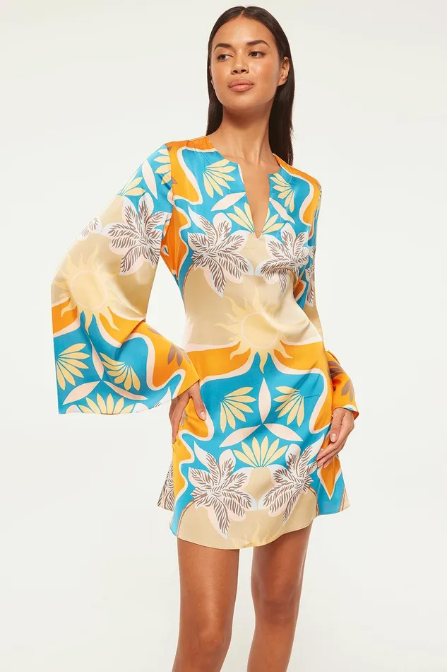 Women MISA Los Angeles Dresses DUSTY TUNIC DRESS Bain De Soleil