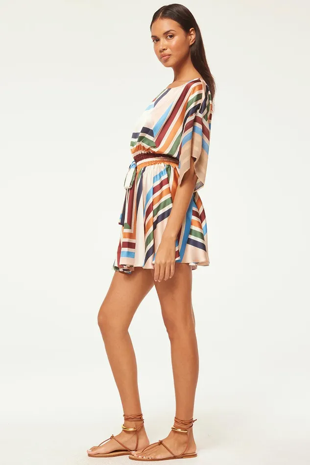 Women MISA Los Angeles Dresses ELIA DRESS San Miguel Stripe Mix