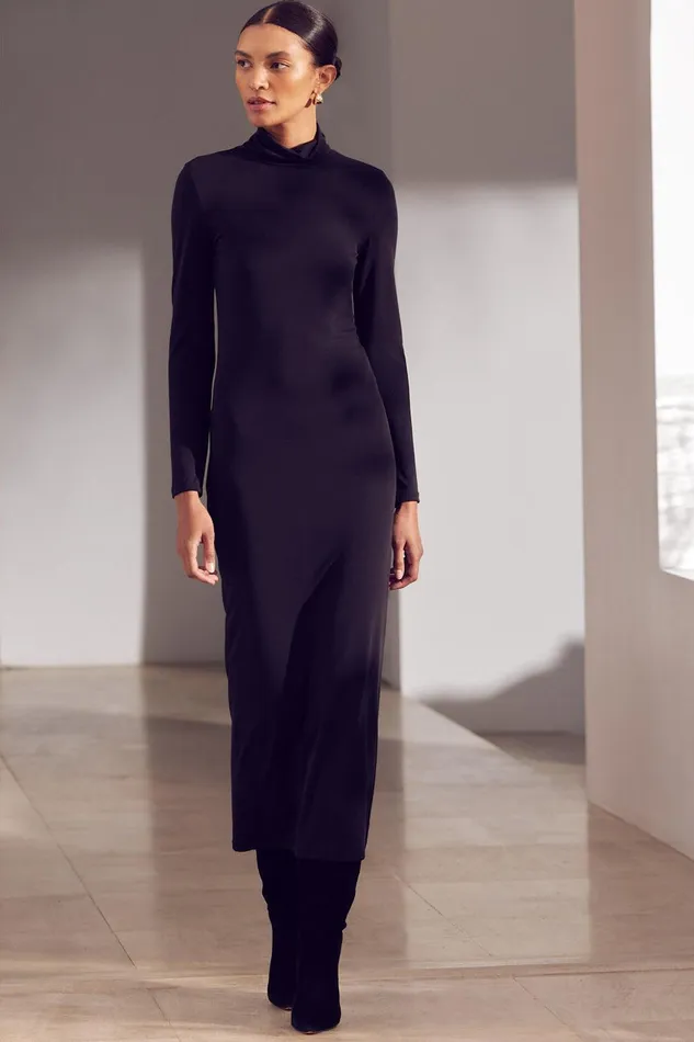 Women MISA Los Angeles Dresses LIV DRESS Black
