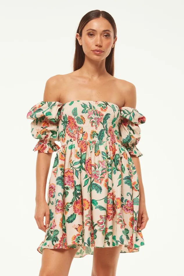Women MISA Los Angeles Dresses ZADIE DRESS Malika Paisley Floral