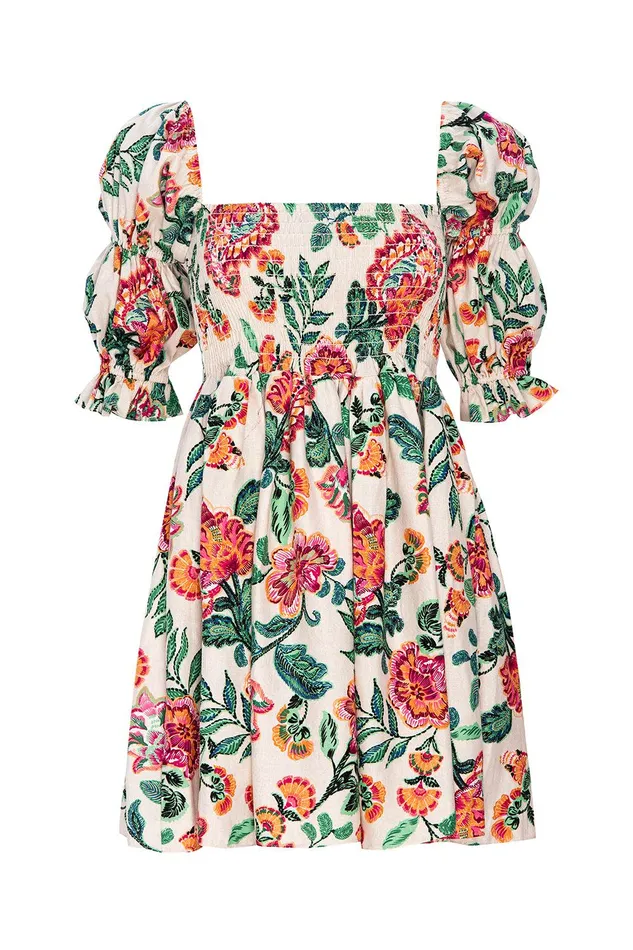 Women MISA Los Angeles Dresses ZADIE DRESS Malika Paisley Floral