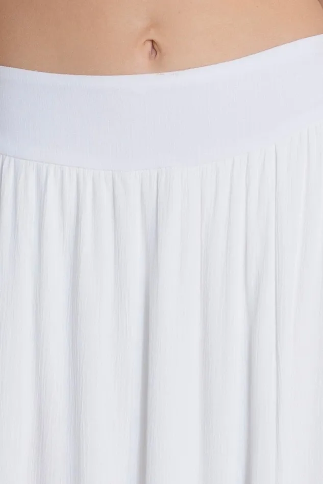 Women MISA Los Angeles Matching Sets BALENA SKIRT White