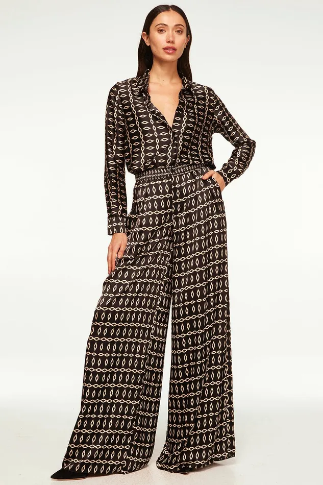 Women MISA Los Angeles Matching Sets CELINE TOP Go West Geo Mix