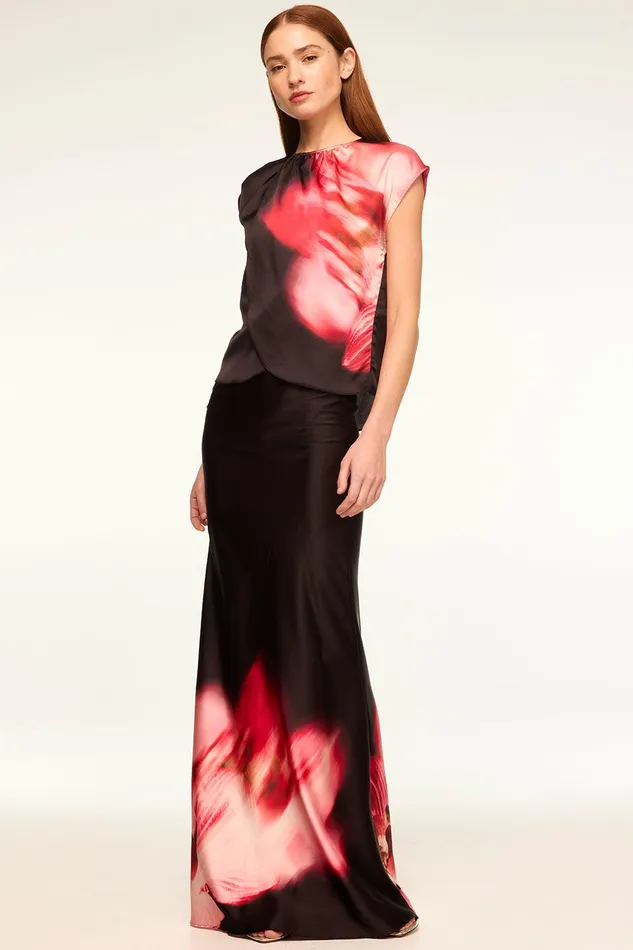 Women MISA Los Angeles Matching Sets JESSIE TOP Midnight Orchid