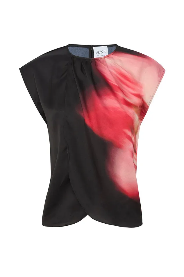 Women MISA Los Angeles Matching Sets JESSIE TOP Midnight Orchid