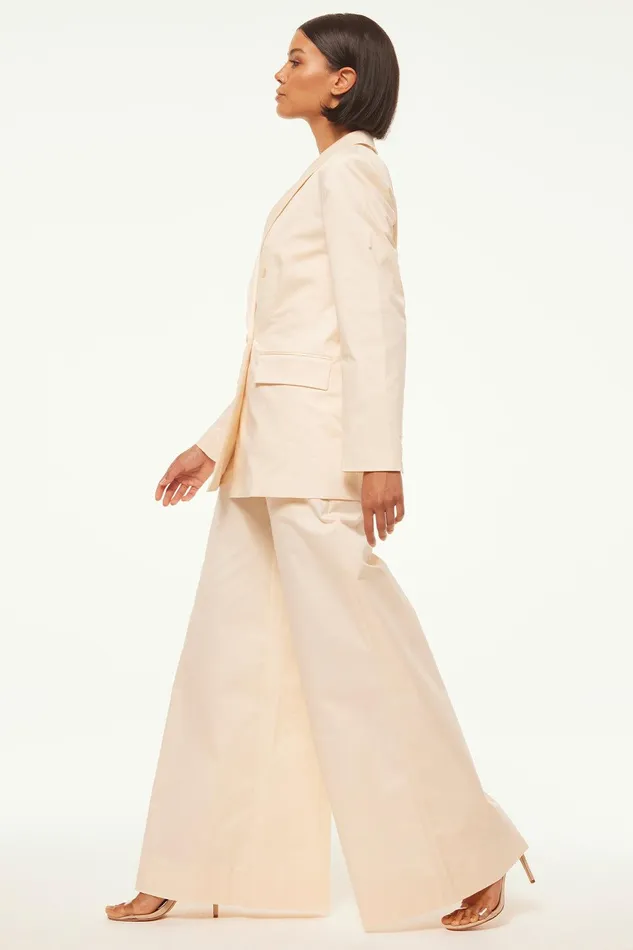 Women MISA Los Angeles Matching Sets NICO PANT Parchment