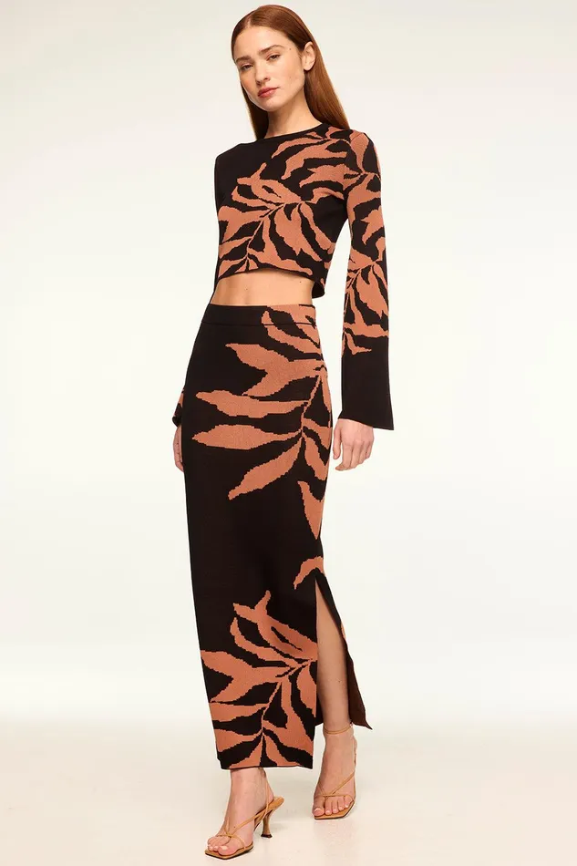 Women MISA Los Angeles Tops AMILA TOP Fernal Glow