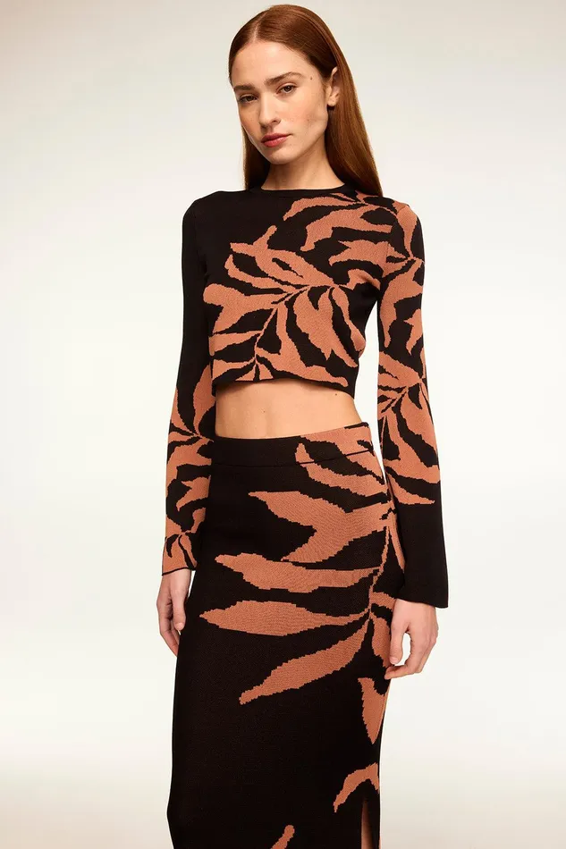 Women MISA Los Angeles Tops AMILA TOP Fernal Glow