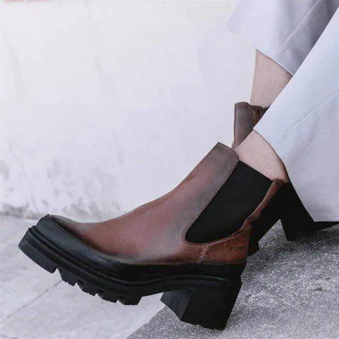 Women Moda In Pelle Chelsea Boots Shoon Sh Oulton Tan Leather Women Moda In Pelle Chelsea Boots Shoon Sh Oulton Tan Leather