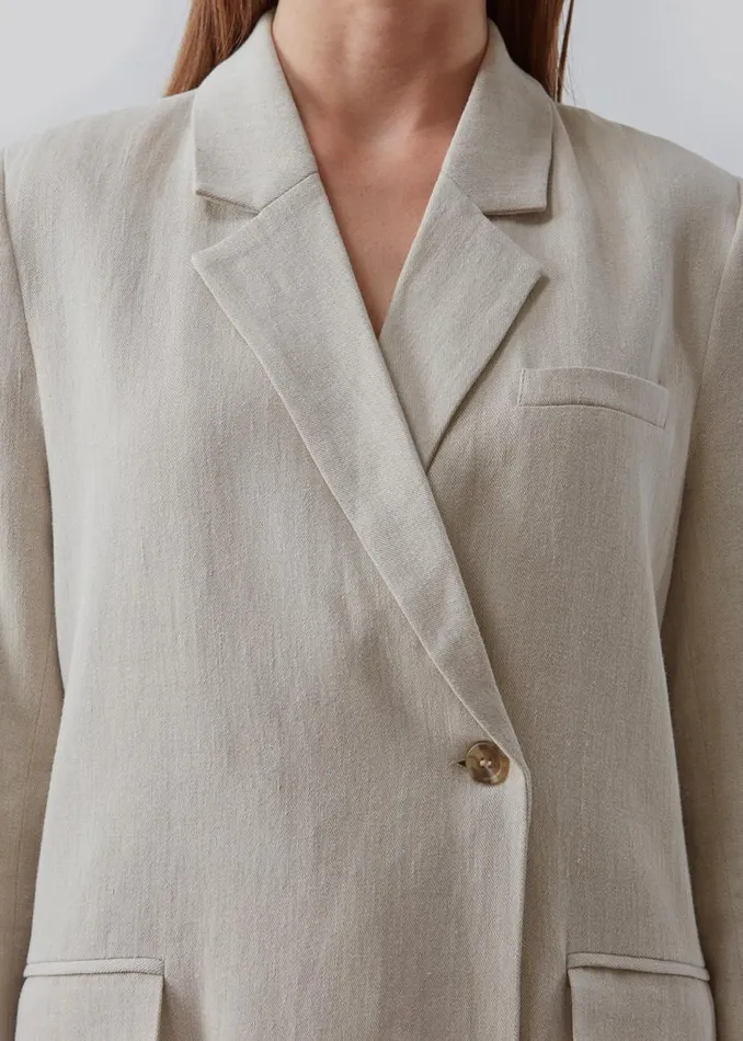 Women Modstrm Blazer ParkMD Blazer Cream Milk Women Modstrm Blazer ParkMD Blazer Cream Milk
