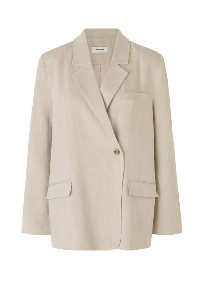 Women Modstrm Blazer ParkMD Blazer Cream Milk Women Modstrm Blazer ParkMD Blazer Cream Milk