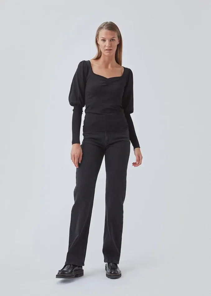 Women Modstrm Blouses and Knitwear BilgeMD Top Black