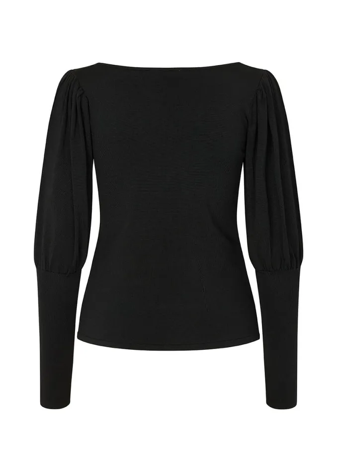 Women Modstrm Blouses and Knitwear BilgeMD Top Black Women Modstrm Blouses and Knitwear BilgeMD Top Black