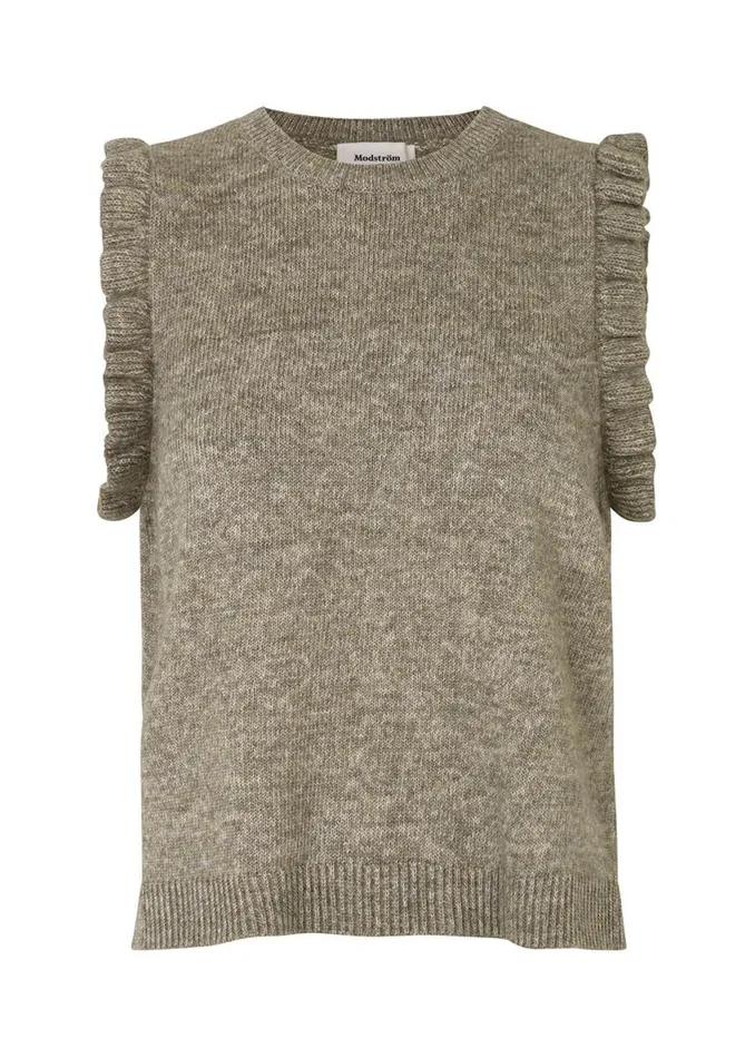 Women Modstrm Blouses and Knitwear Noel Vest Elm