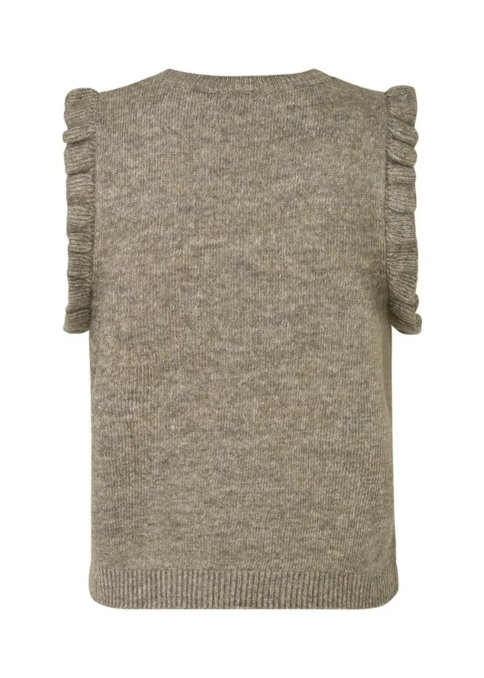 Women Modstrm Blouses and Knitwear Noel Vest Elm Women Modstrm Blouses and Knitwear Noel Vest Elm