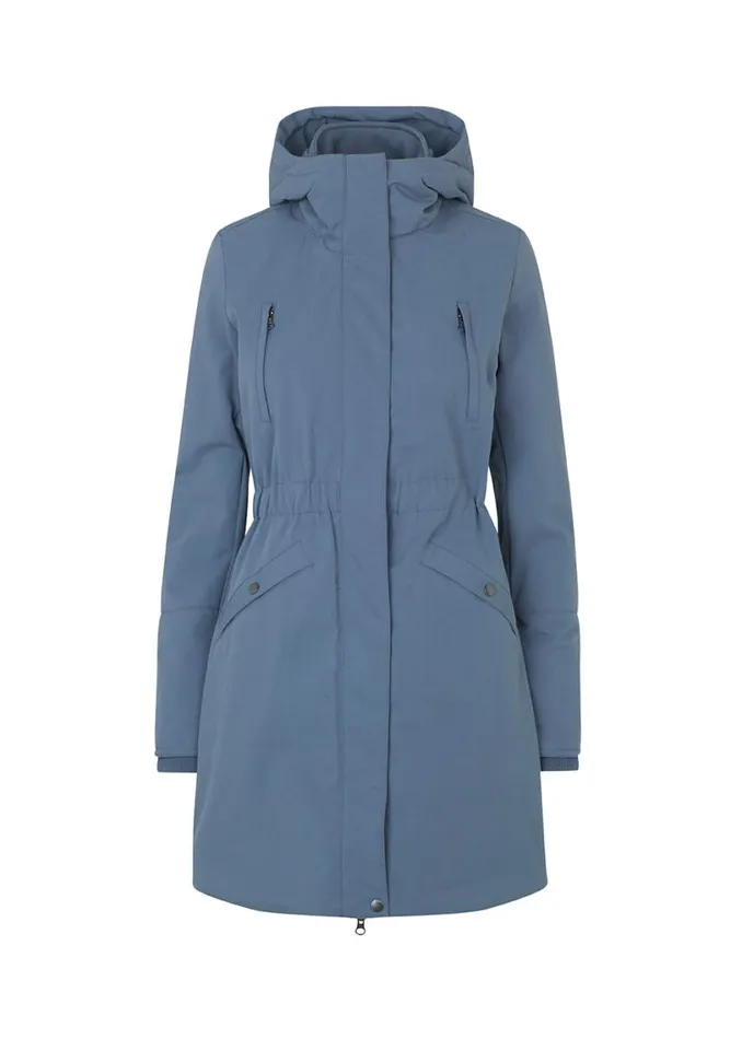 Women Modstrm Coats and Jackets Denise Coat Dark Sea