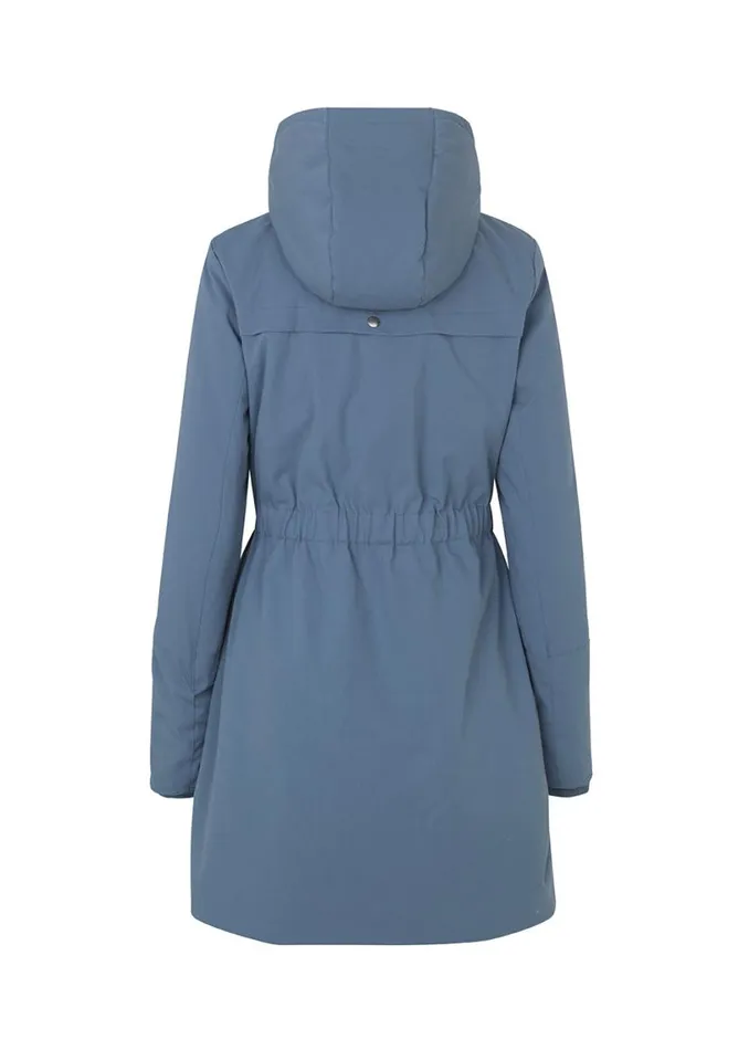 Women Modstrm Coats and Jackets Denise Coat Dark Sea Women Modstrm Coats and Jackets Denise Coat Dark Sea