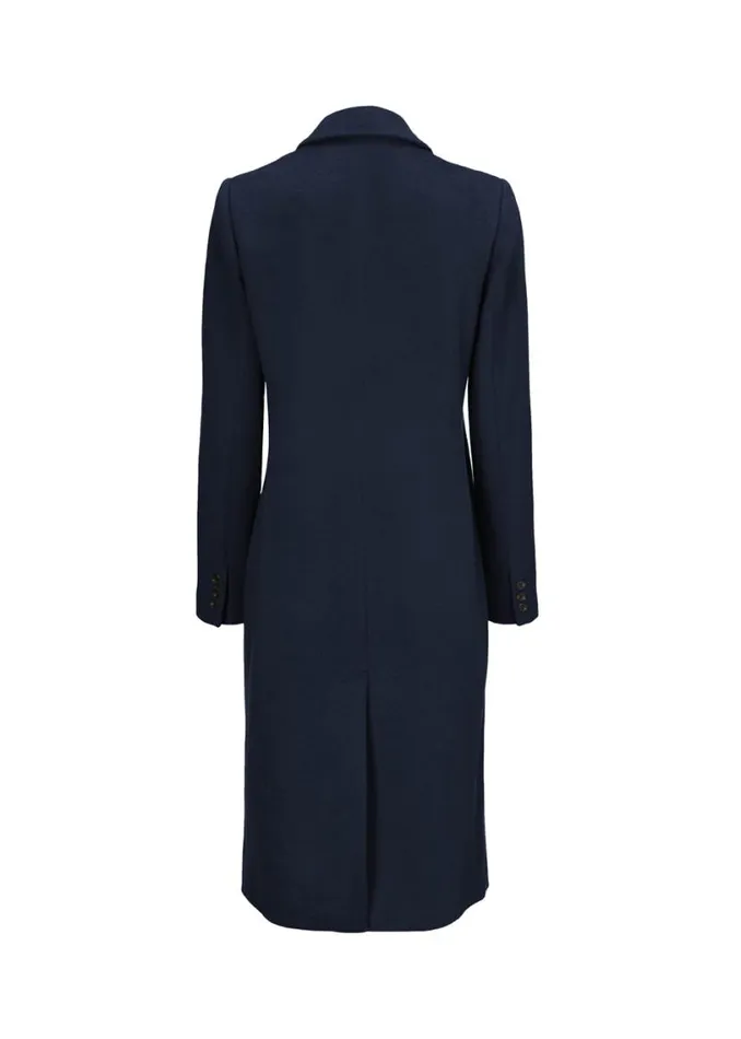 Women Modstrm Coats and Jackets Odelia Long Coat Navy Sky Women Modstrm Coats and Jackets Odelia Long Coat Navy Sky