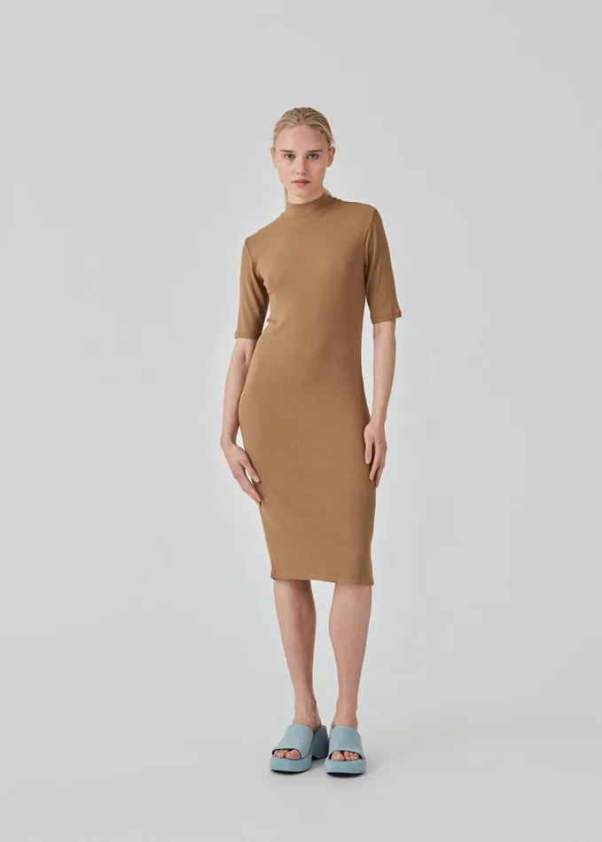 Women Modstrm Dresses Krown Tshirt Dress Dune
